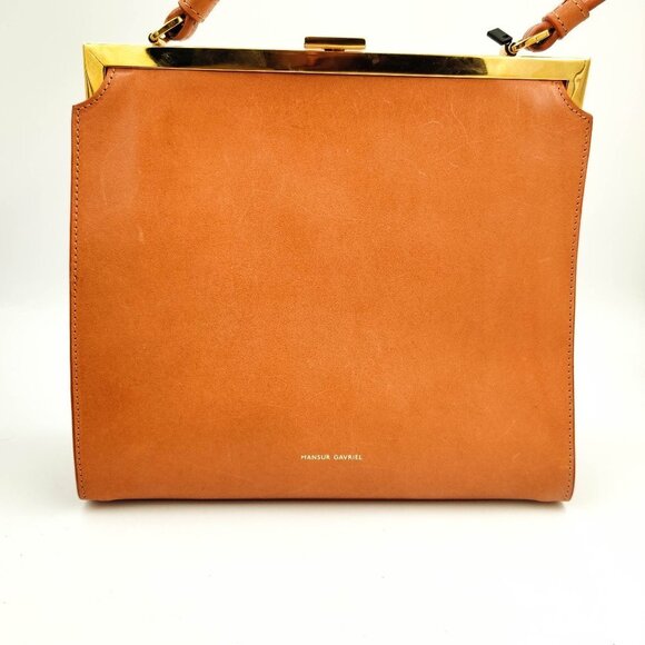 Mansur Gavriel Elegant Bag in Carmelo - Picture 4 of 11